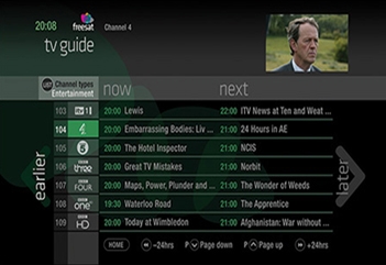 The New Freesat TV guide