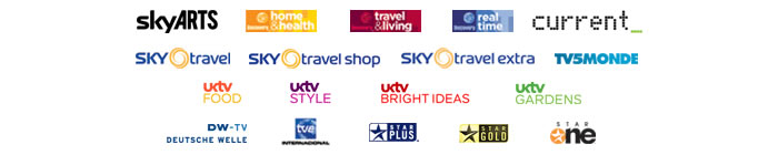 Note - Channels subject to change